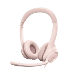 Logitech H390 Auriculares con Micrófono con Cancelación de Ruido, USB-A, Supraaurales, Diadema, Color Rosa Precio: 48.59000025. SKU: S7820949