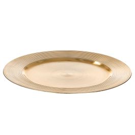 Portavelas Círculos Dorado 33 cm - Giftdecor (24 Unidades) Portavelas Círculos Dorado 33 cm - Giftdecor (24 Unidades)