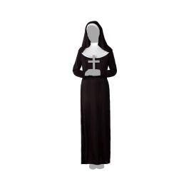 Disfraz Monja Mujer Adulto Negro XS-S