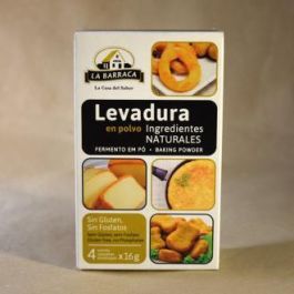 La Barraca Levadura en Polvo 4 Sobres La Barraca Levadura en Polvo 4 Sobres Precio: 1.7900003. SKU: B1KFZV2D77