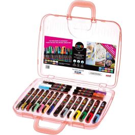 POSCA Uni-Ball 186817 Marcadores Acuarela Malkoffer Clásico, Set 20 Colores Surtidos para Madera, Metal, Vidrio, Plástico Precio: 94.98999972. SKU: B1H44SHVT3