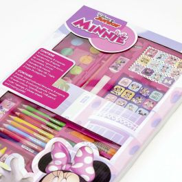 Set papelería coloreable caja minnie 45.0x26.70x 3 cm Set papelería coloreable caja minnie 45.0x26.70x 3 cm