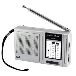 SAMI Radio AM/FM Portátil Pequeña con Funda y Auriculares Precio: 7.2842. SKU: B198D4RCX7