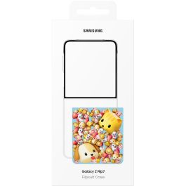 Samsung EF-ZF766CTEGWW Funda Flipsuit para Galaxy Z Flip7, Silicona Transparente, Compatible con 6.9"