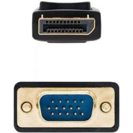 Nanocable 10.15.4402 Cable Conversor DisplayPort Macho a VGA Macho, 1920x1200@60Hz, 2m, Negro, Conectores Oro 24K, Compatible DP 1.2a Nanocable 10.15.4402 Cable Conversor DisplayPort Macho a VGA Macho, 1920x1200@60Hz, 2m, Negro, Conectores Oro 24K, Compatible DP 1.2a