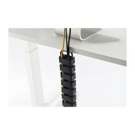 Digitus DA-90505 Bandeja Portacables Curva ABS y Metal Negra 130 m