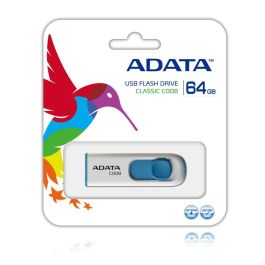 Adata AC008-64G-RWE Memoria USB 2.0 de 64GB Blanco-Azul