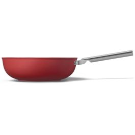 SMEG CKFW3001RDM Wok 30cm Rojo, antiadherente con revestimiento de PTFE, apto para lavavajillas Precio: 123.6899994. SKU: B1HEGWTF8X