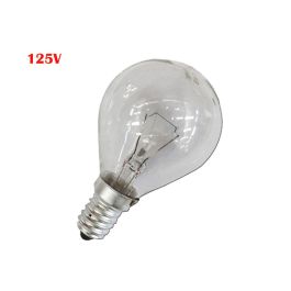 Bombilla incandescente esferica clara 60 W e14 125 v (solo uso industrial) Precio: 2.50000036. SKU: B18DLW9PMW