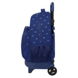 Mochila Escolar con Ruedas Harry Potter Captain Azul marino 33 x 45 x 22 cm