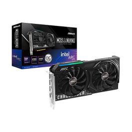 ASRock Intel Arc B570 10GB OC GDDR6 Tarjeta Gráfica con Refrigeración Activa y Iluminación Multi 90-GA5KZZ-00UANF