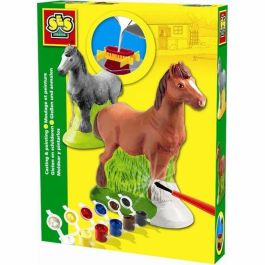 Ses Creative SES01211 Kit de Moldeo y Pintura Caballo - Incluye Molde de Látex, Soporte de Secado, Yeso, Pintura y Pincel Precio: 26.49999946. SKU: B1FYJM2S59