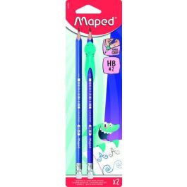 Lapiz De Grafito Maped Con Goma - Hb Blister De 2 + 1 Grip Precio: 1.49999949. SKU: B1D2N62MTT