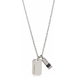 Collar Hombre Diesel DX1156040 Plateado Precio: 114.49999979. SKU: B19MFRRKPL