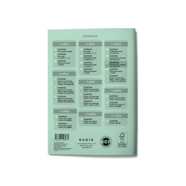 Rubio Cuaderno Caligrafía Nº 07 Certificado FSC 15x213x155 mm