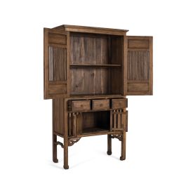 Giner y Colomer Armario Madera Maciza de Teca 176 cm Alto Nogal