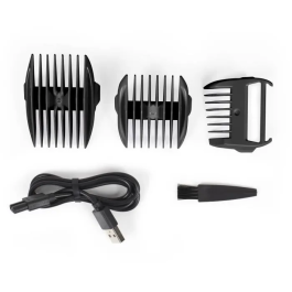 Livoo Cortapelos Inalámbrico para Cabello, Barba y Cuerpo, 50 Minutos de Autonomía, 5W