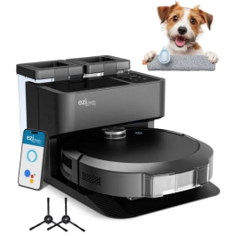 Eziclean Robot Aspirador y Mopa Conectado Z10 Plus All-in-one con Base de Vaciado - 240 min - 6000pa - 1.5L Precio: 762.79000039. SKU: B19GZ4F5SV