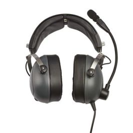 Thrustmaster 4060196 Auriculares Gaming T.Flight U.S. Air Force Edition-DTS Alámbrico Aviación/Control de Tráfico Aéreo Gris