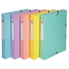 Carpeta De Proyectos Exacompta Aquarel Carton A4 Gomas 2.5 Cm Surtido (5 Col.) Precio: 4.88999962. SKU: B14HDEEEE7