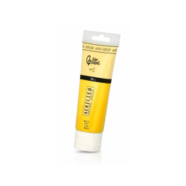 Liderpapel Pintura Acrílica Tubo de Plástico 60 ml Color Amarillo