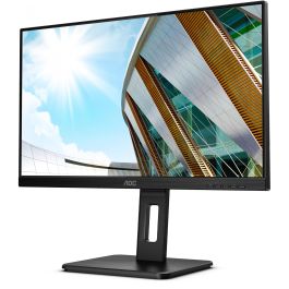 AOC Q24P2Q Monitor 23.8" (60.5cm) Quad HD IPS con HDMI, DP y USB
