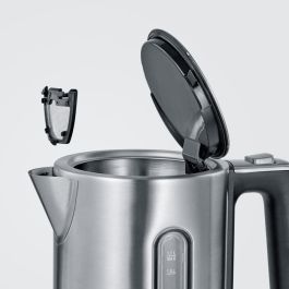 Hervidor SEVERIN WK3418 1,7 L con temperatura ajustable hasta 100 ° C, pasos de 5 ° C, pantalla LCD, sin bisfenol A, base 360 °, acero inoxidable Hervidor SEVERIN WK3418 1,7 L con temperatura ajustable hasta 100 ° C, pasos de 5 ° C, pantalla LCD, sin bisfenol A, base 360 °, acero inoxidable