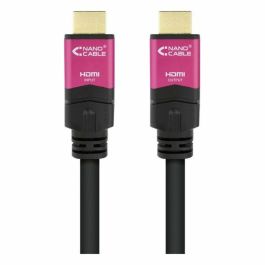 Cable HDMI NANOCABLE 10.15.3725 4K HDR 25 m Negro