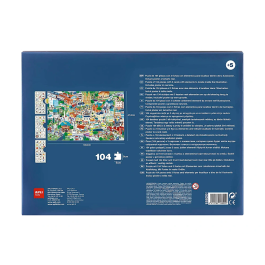 Apli Puzle de Observación de la Ciudad 104 Piezas 5x5 cm