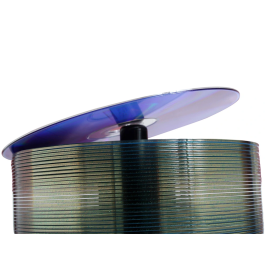 Q-connect DVD-R 4.7GB 120min 16x con Superficie Imprimible para Inkjet, Bote 25 Unidades