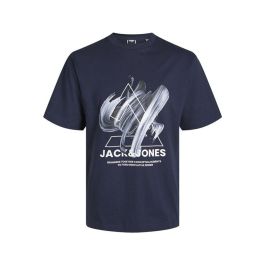 Camiseta de Manga Corta Infantil Jack & Jones 12258174-19-3923 TCX Azul