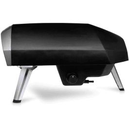 Ooni Koda 16 Horno de Pizza a Gas Negro Acero Inoxidable Temperatura 500°C Superficie Piedra 406x406mm