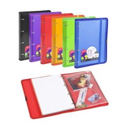 Carchivo Carpeta 4 Anillas 20 mm Polipropileno Rígido DIN A4 Roja con Recambio 100 Hojas y Gomilla Precio: 13.50000025. SKU: S8403320