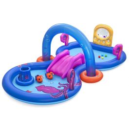 Bestway Piscina Hinchable Parque de Juegos Aventuras Mar 330x188x117 cm +2 Años Jardin 53167 Precio: 115.94999966. SKU: B19HREEDPY