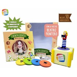 Cefa Figura Cuentacuentos Beatriz Montero con Audio Box, 5 discos, libro ilustrado y cable USB para 3+ años Español Cefa Figura Cuentacuentos Beatriz Montero con Audio Box, 5 discos, libro ilustrado y cable USB para 3+ años Español