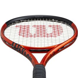 Raqueta de Tenis Wilson Burn 100 V5.0 Naranja Oscuro