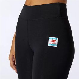 Mallas Deportivas de Mujer New Balance Essentials Field Day Negro