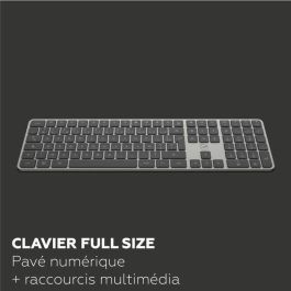 Teclado Mobility Lab KP430W Gris