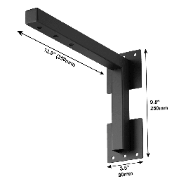 IsoAcoustics V120 Soporte De Pared para Altavoces - 32x10x42 cm