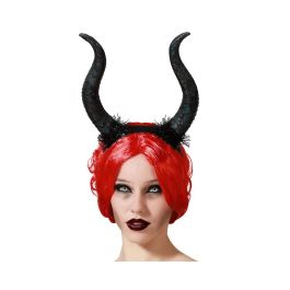 Diadema Halloween Cuernos Diablesa Mujer Adulto Precio: 1.9499997. SKU: B1HE5GA65S