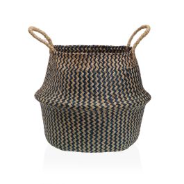 Canasta Seagrass Shepard Azul VERSA - 28 cm, Algas (2 Unidades)