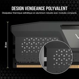 Corsair Memoria RAM DDR5 64GB (2x32GB) Kit 6000MHz CL30 con Disipador Térmico para Gaming y Edición de Vídeo