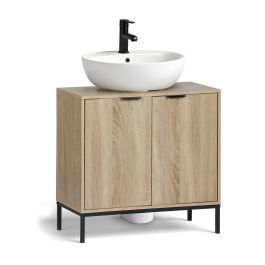 Inde Mueble Lavabo con Puerta Moblekit 60x30x60 cm