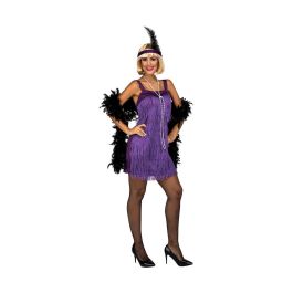 Disfraz adulto charlestón morado talla m-l Precio: 17.78999959. SKU: S8604570