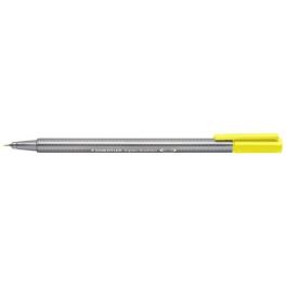 Rotulador Fibra Staedtler  334 Triplus Fineliner   Amarillo Palido (Set de 10) Precio: 11.0594. SKU: B19B4ARQHC