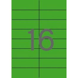 Apli Etiquetas Adhesivas 105x37 mm Inkjet-Láser C-Rectos 16 X 20H Verde Fluorescente Precio: 9.5000004. SKU: S8400858