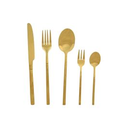 Cuberteria Basicos DKD Home Decor Dorado 7 x 24 x 17 cm Set de 20 Precio: 37.50000056. SKU: B16BWYTAYP