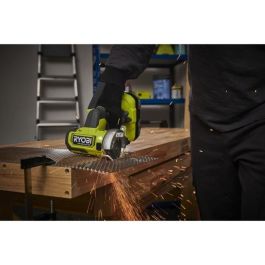 Ryobi RYO4892210239808 Amoladora compacta sin escobillas 18V Diámetro 76 mm 20.000 rpm Corte 16 mm