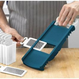 Arthur Martin AMM530 Mandolina de cocina plegable 6 en 1 con 3 cuchillas para rallar y 3 para cortar verduras de Acero inoxidable Arthur Martin AMM530 Mandolina de cocina plegable 6 en 1 con 3 cuchillas para rallar y 3 para cortar verduras de Acero inoxidable