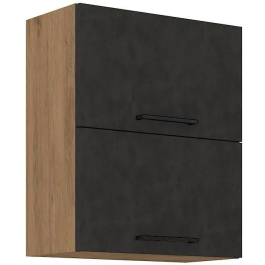 Mueble alto ROCK Melamina Roble Lancelot Gris Matera 1 Puerta L60 x H72 cm Precio: 94.68999958. SKU: B1266DP5P3